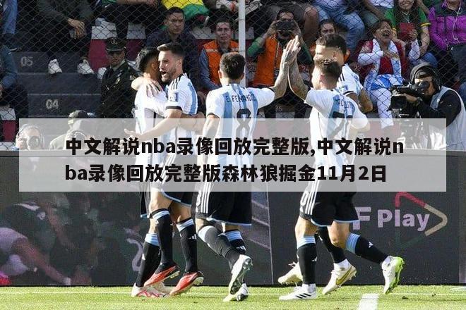 中文解说nba录像回放完整版,中文解说nba录像回放完整版森林狼掘金11月2日